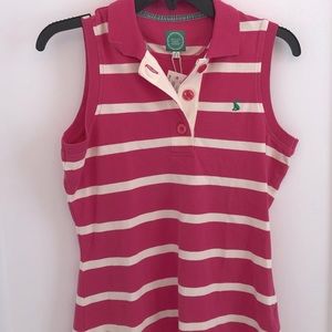 Joules sleeveless polo